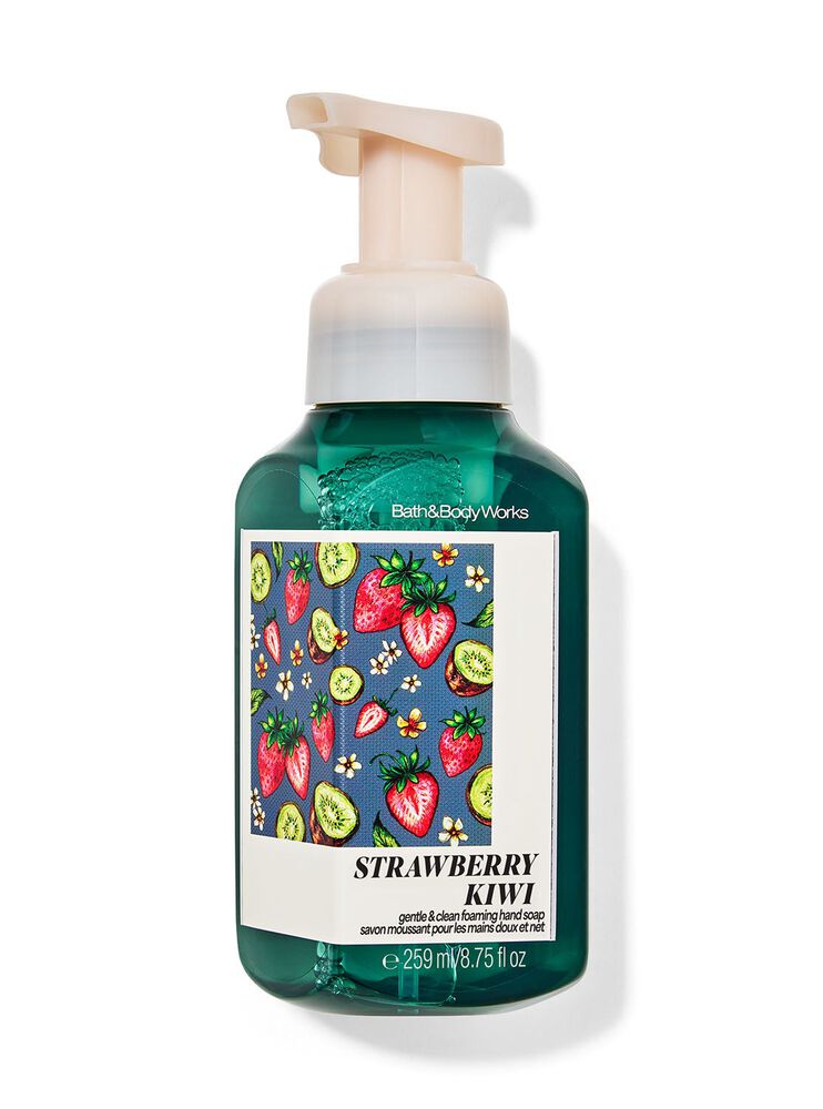 Nước Rửa Tay Tạo Bọt L&agrave;m Sạch & Dịu Nhẹ Strawberry Kiwi Gentle & Clean Foaming Hand Soap Nước Rửa Tay Tạo Bọt