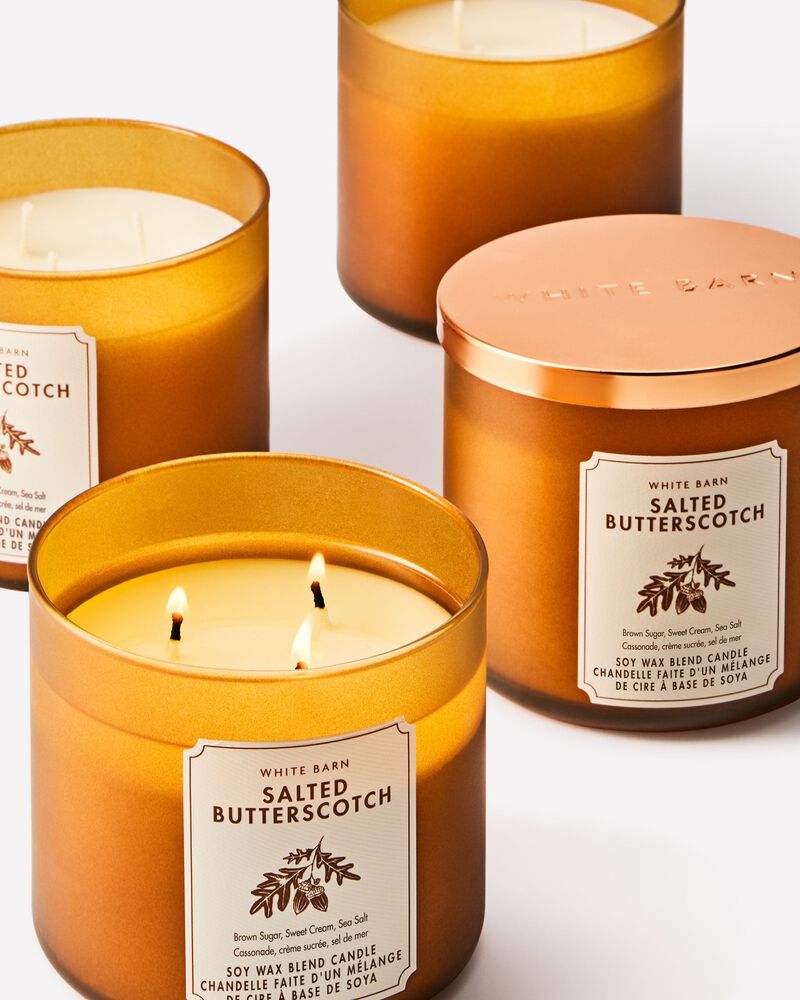 Nến 3 Bấc Salted Butterscotch 3-Wick Candle 3-Wick Candle