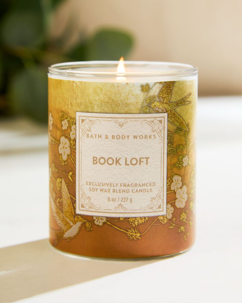 Nến 1 Bấc Book Loft Single Wick Candle Single Wick Candle