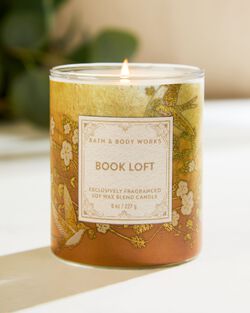 Nến 1 Bấc Book Loft Single Wick Candle image number null