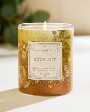 Nến 1 Bấc Book Loft Single Wick Candle Single Wick Candle