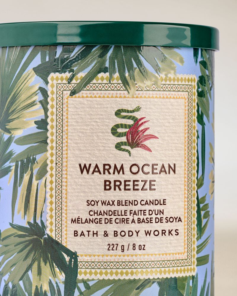 Nến 1 Bấc Warm Ocean Breeze Single Wick Candle Single Wick Candle