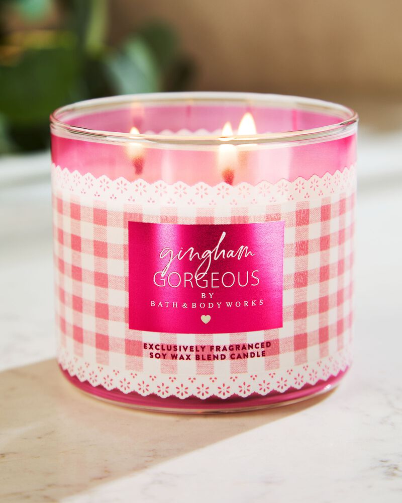 Nến 3 Bấc Gingham Gorgeous 3-Wick Candle 3-Wick Candle