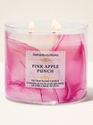 Nến 3 Bấc Pink Apple Punch 3-Wick Candle image number null