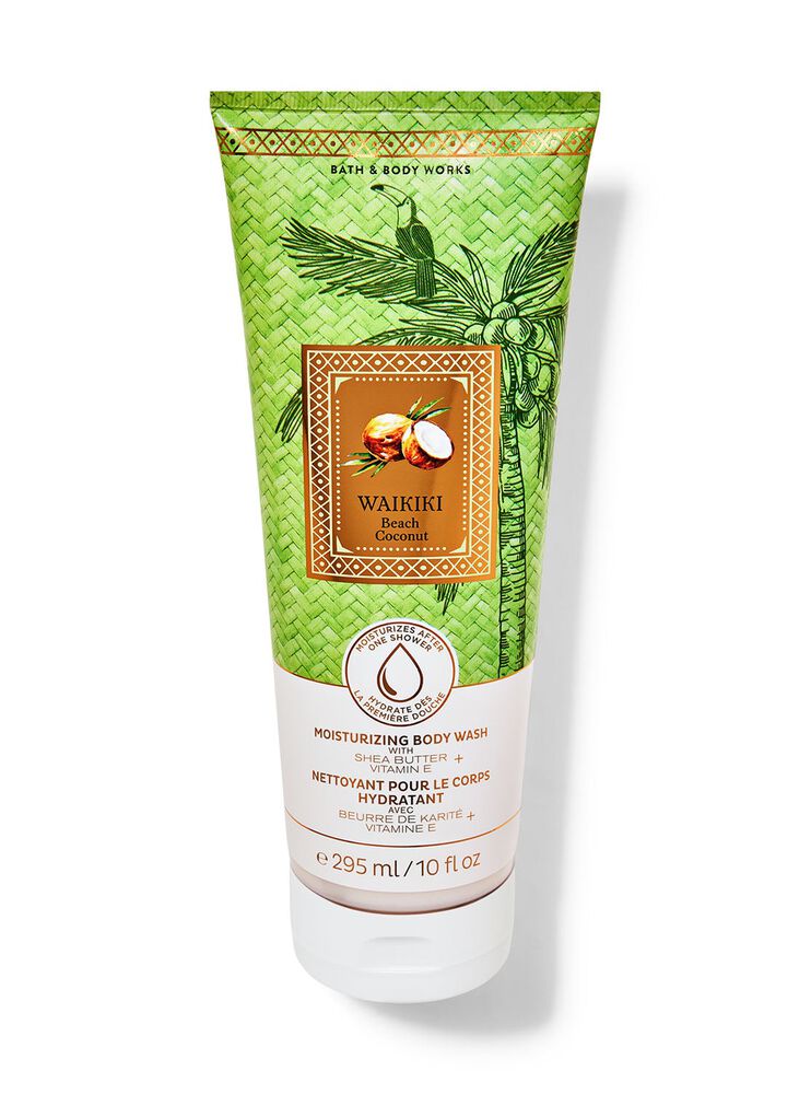 Waikiki Beach Coconut Moisturizing Body Wash Sữa tắm dưỡng ẩm