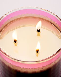Nến 3 Bấc Gingham Gorgeous 3-Wick Candle image number null