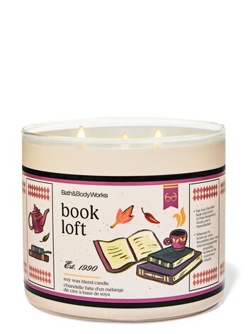 Nến 3 Bấc Book Loft 3-Wick Candle Nến 3 Bấc