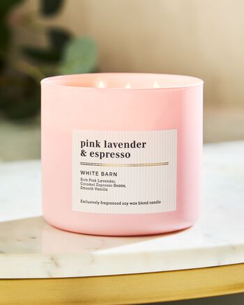 Pink Lavender & Espresso 3-Wick Candle 3-Wick Candle