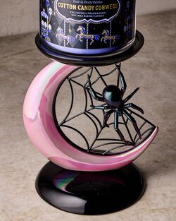 Đế Nến 3 Bấc Spider and Moon Pedestal 3-Wick Candle Holder