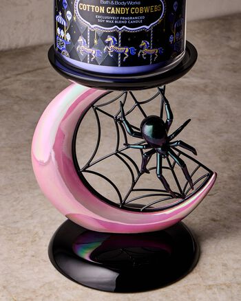 Đế Nến 3 Bấc Spider and Moon Pedestal 3-Wick Candle Holder 3-Wick Candle Holder
