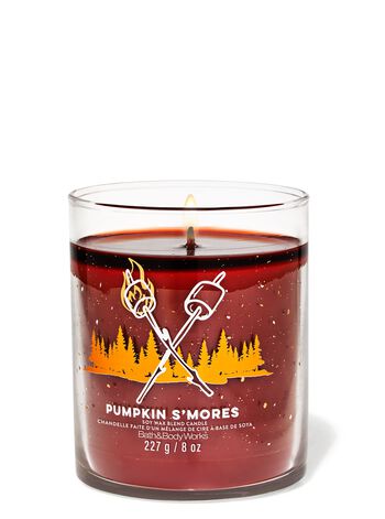 Nến 1 Bấc Pumpkin S'mores Single Wick Candle Nến 1 Bấc
