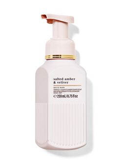 Salted Amber & Vetiver Gentle & Clean Foaming Hand Soap Salted Amber & Vetiver Gentle & Clean Foaming Hand Soap