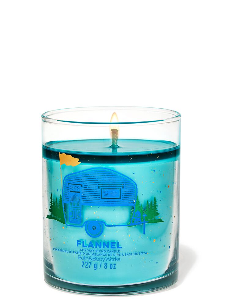 Nến 1 Bấc Flannel Single Wick Candle Nến 1 Bấc