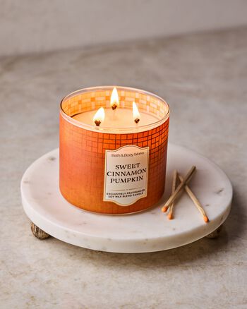 Nến 3 Bấc Sweet Cinnamon Pumpkin 3-Wick Candle 3-Wick Candle