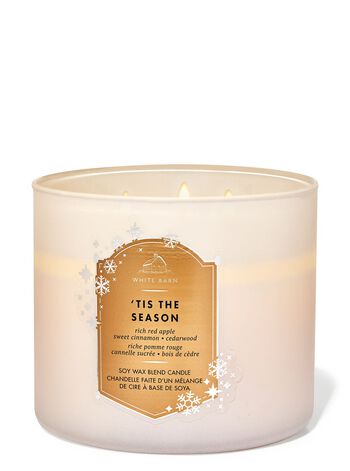 Nến 3 Bấc Tis The Season 3-Wick Candle Nến 3 Bấc