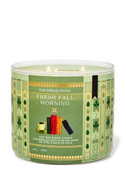 Nến 3 Bấc Fresh Fall Morning 3-Wick Candle