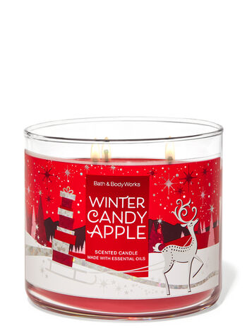 Winter Candy Apple 3-Wick Candle Nến 3 tim Winter Candy Apple 3-Wick Candle