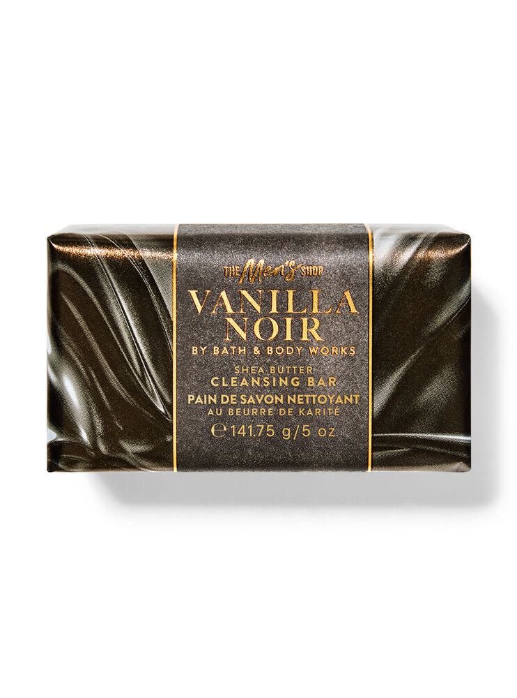 B&aacute;nh X&agrave; Ph&ograve;ng Bơ Hạt Mỡ Vanilla Noir Shea Butter Cleansing Bar X&agrave; Ph&ograve;ng Cục