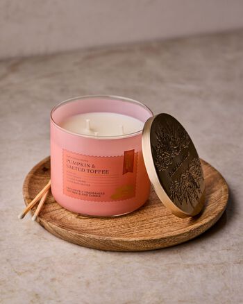 Nến 3 Bấc Pumpkin & Salted Toffee 3-Wick Candle 3-Wick Candle